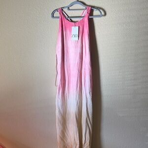 Zara Gradient Pink and White One Piece